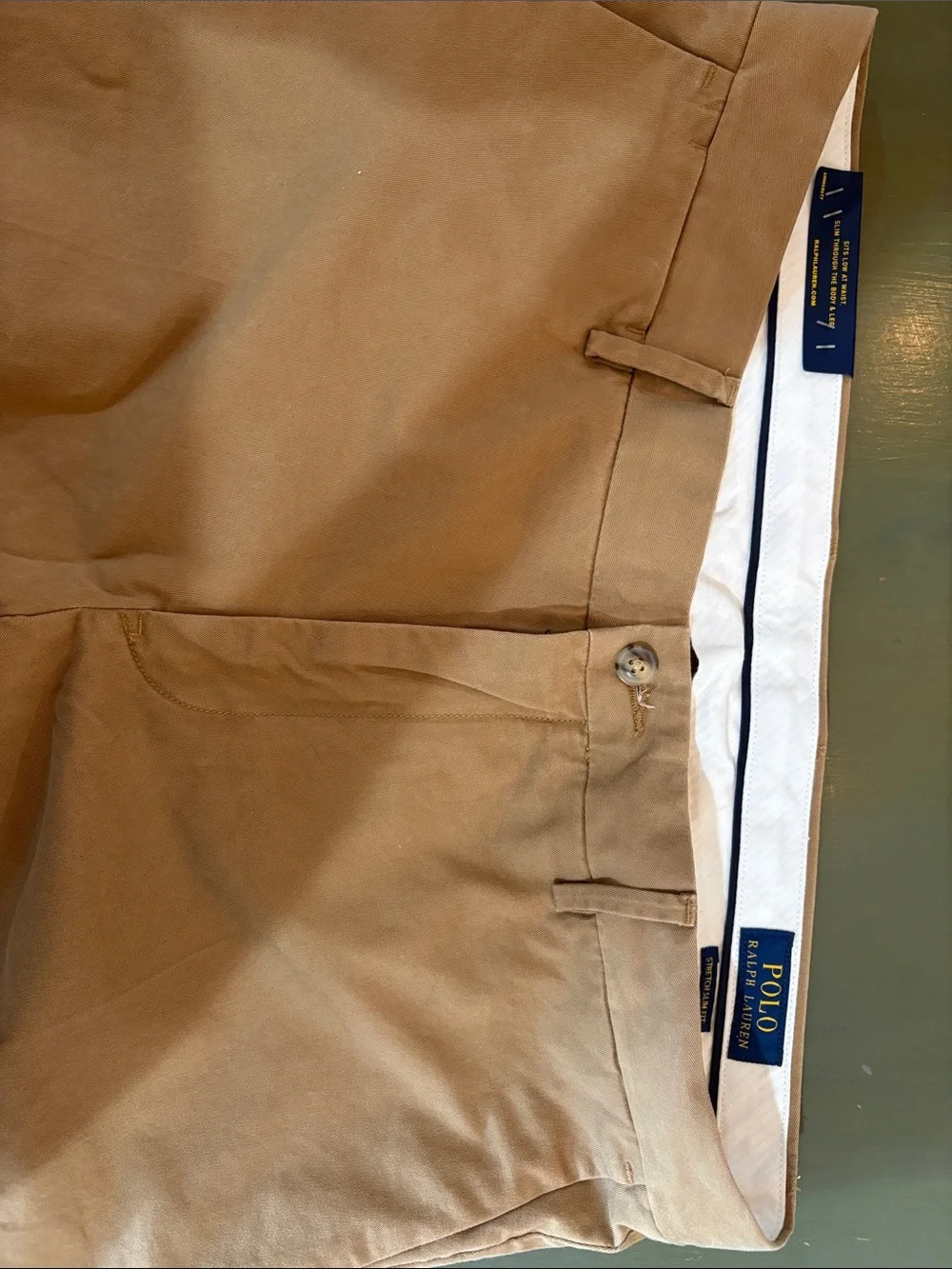 Polo by Ralph Lauren Men’s Khaki/Tan Chino Pants